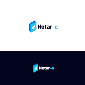 Notar-e | Logo-Design von Gisella Guzmán