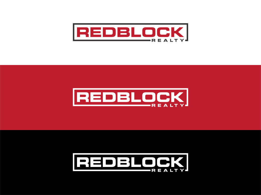 Diseño de Logo por Art-Workers para REDBLOCK Realty Inc. | Diseño #26015114