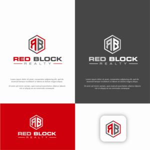 Diseño de Logo por chipchip15 para REDBLOCK Realty Inc. | Diseño #25996172
