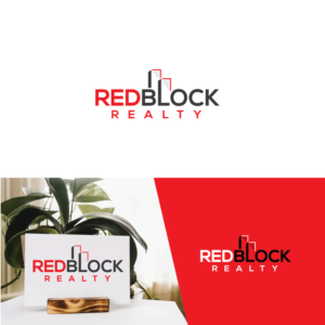 Diseño de Logo por CreativeFlows 2 para REDBLOCK Realty Inc. | Diseño #26000443