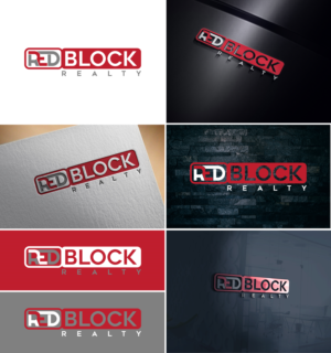 Logo-Design von Rupok MT für REDBLOCK Realty Inc. | Design: #26009491