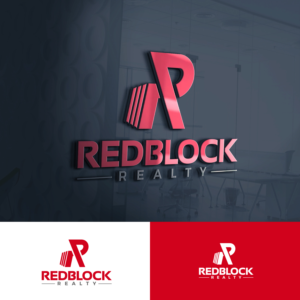 REDBLOCK Realty | Logo Design by UMBRA Designs