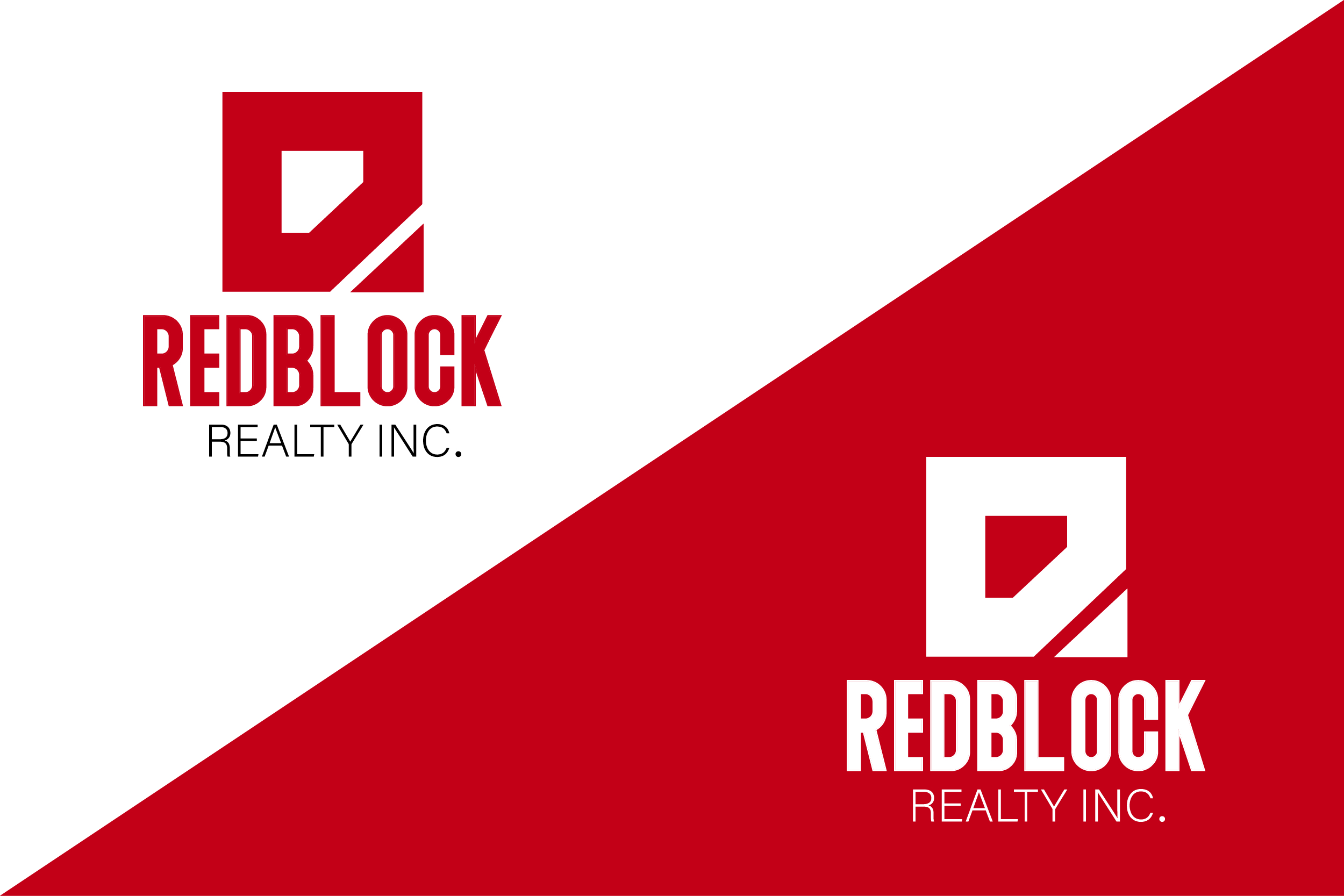 Logo-Design von Reenka Ifa Batistuta für REDBLOCK Realty Inc. | Design #25996720