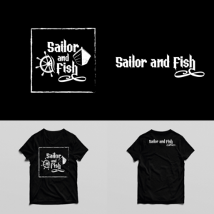 Sailor and Fish  | Diseño de Camiseta por Maxo-Biz