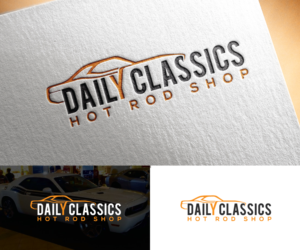 Daily Classics Hot Rod Shop | Logo Design by step forward 2