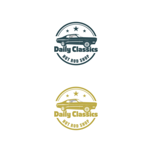 Daily Classics Hot Rod Shop | Logo Design by Trident