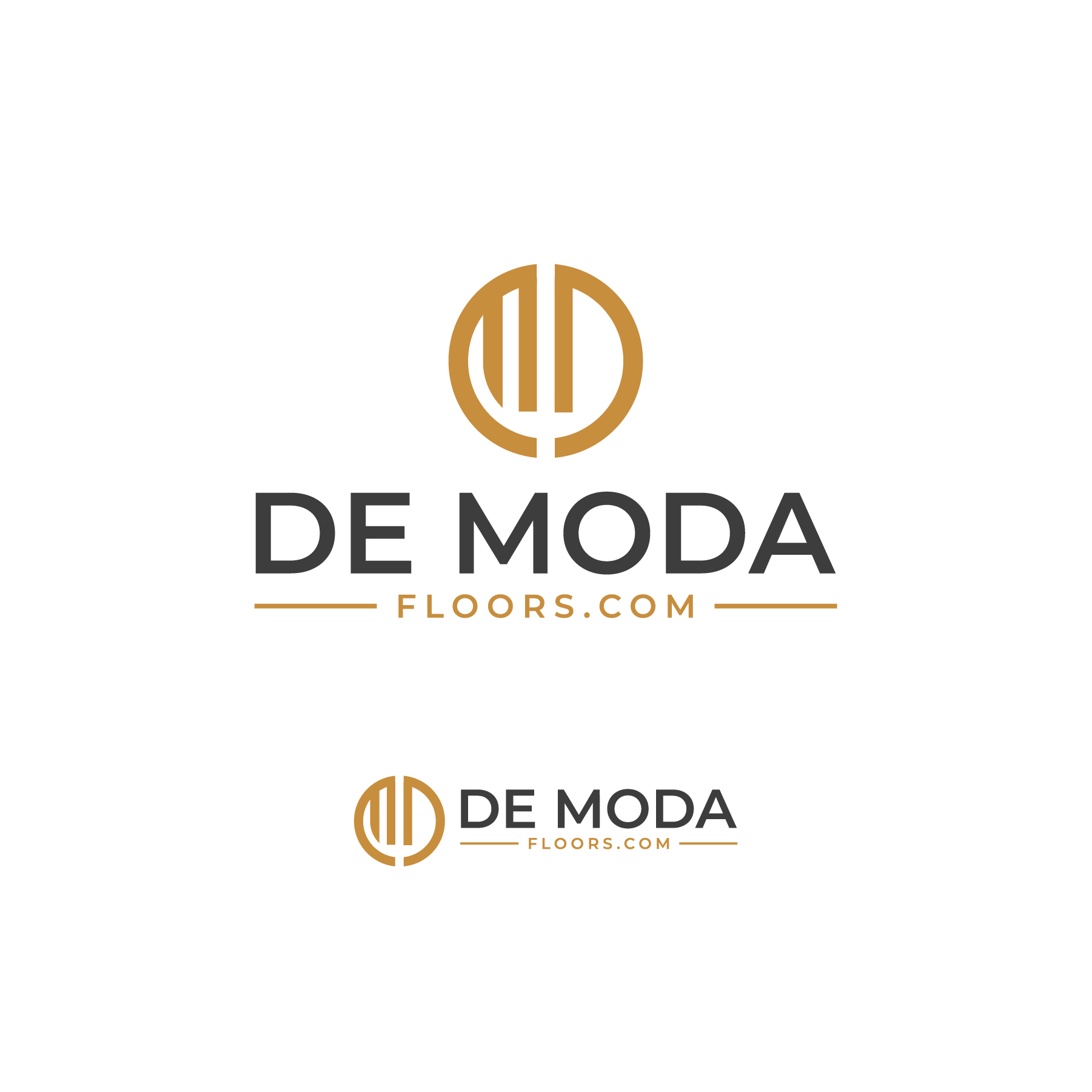Logo Design by pinkeart for De Moda FLoors LLC | Design #26005379