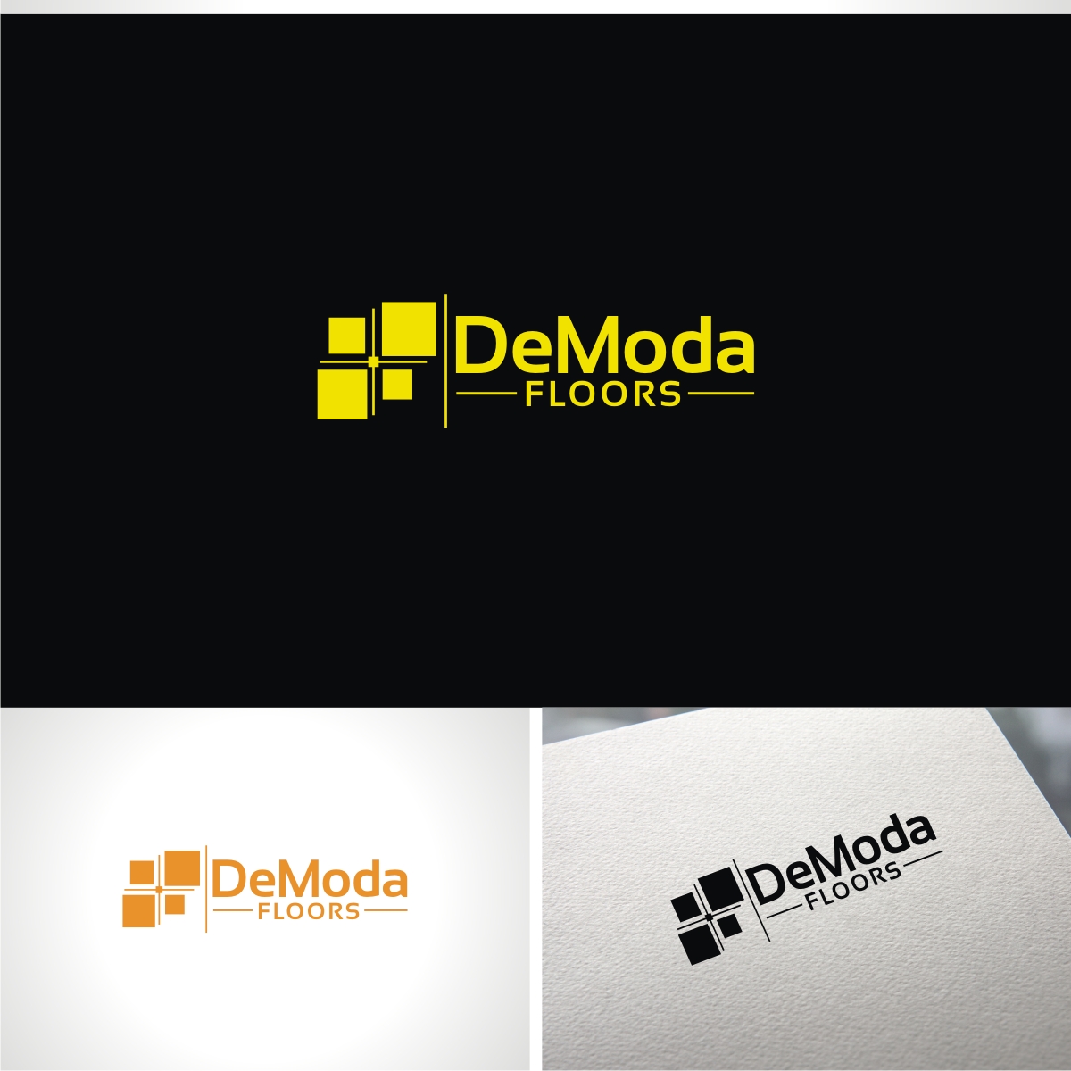 Logo Design by e-graphics for De Moda FLoors LLC | Design #25995915