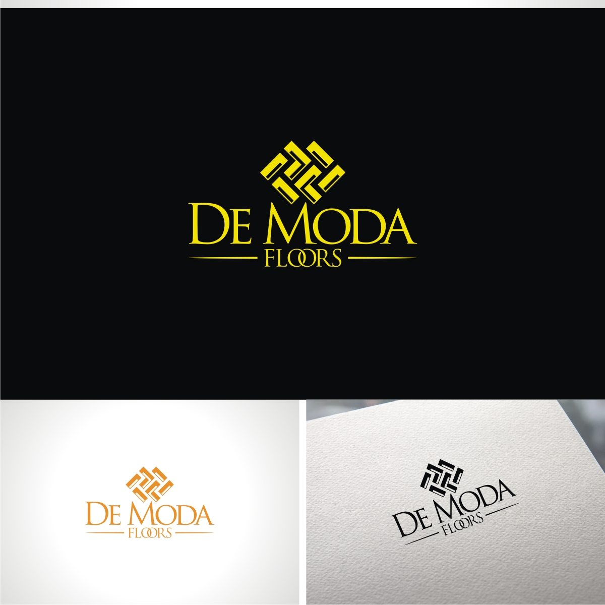 Logo-Design von e-graphics für De Moda FLoors LLC | Design #25995916