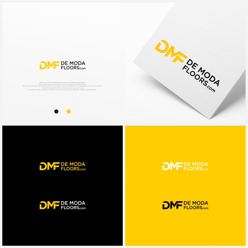 Logo Design by vintana for De Moda FLoors LLC | Design #26007629