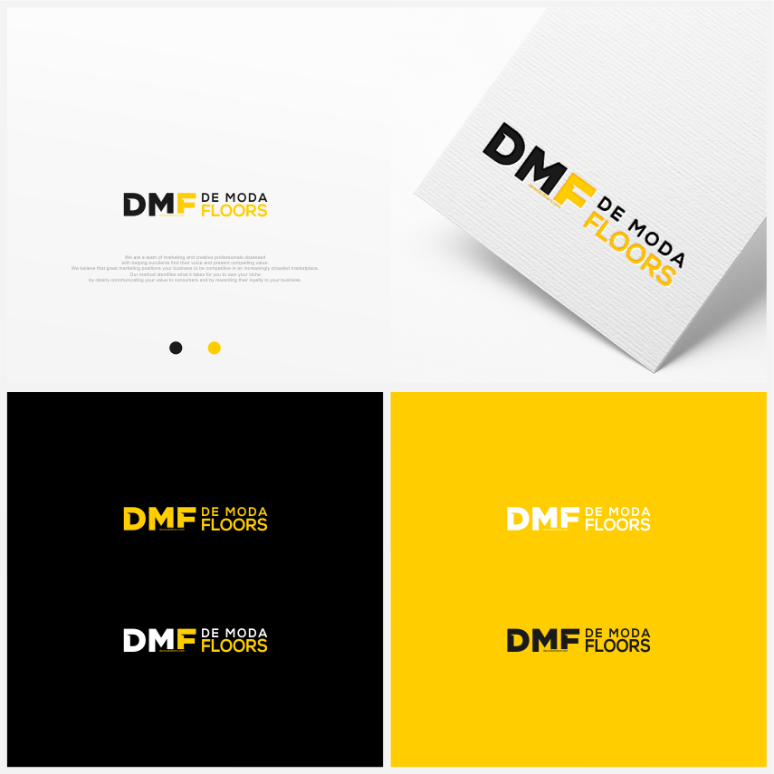 Logo Design by vintana for De Moda FLoors LLC | Design #26018799