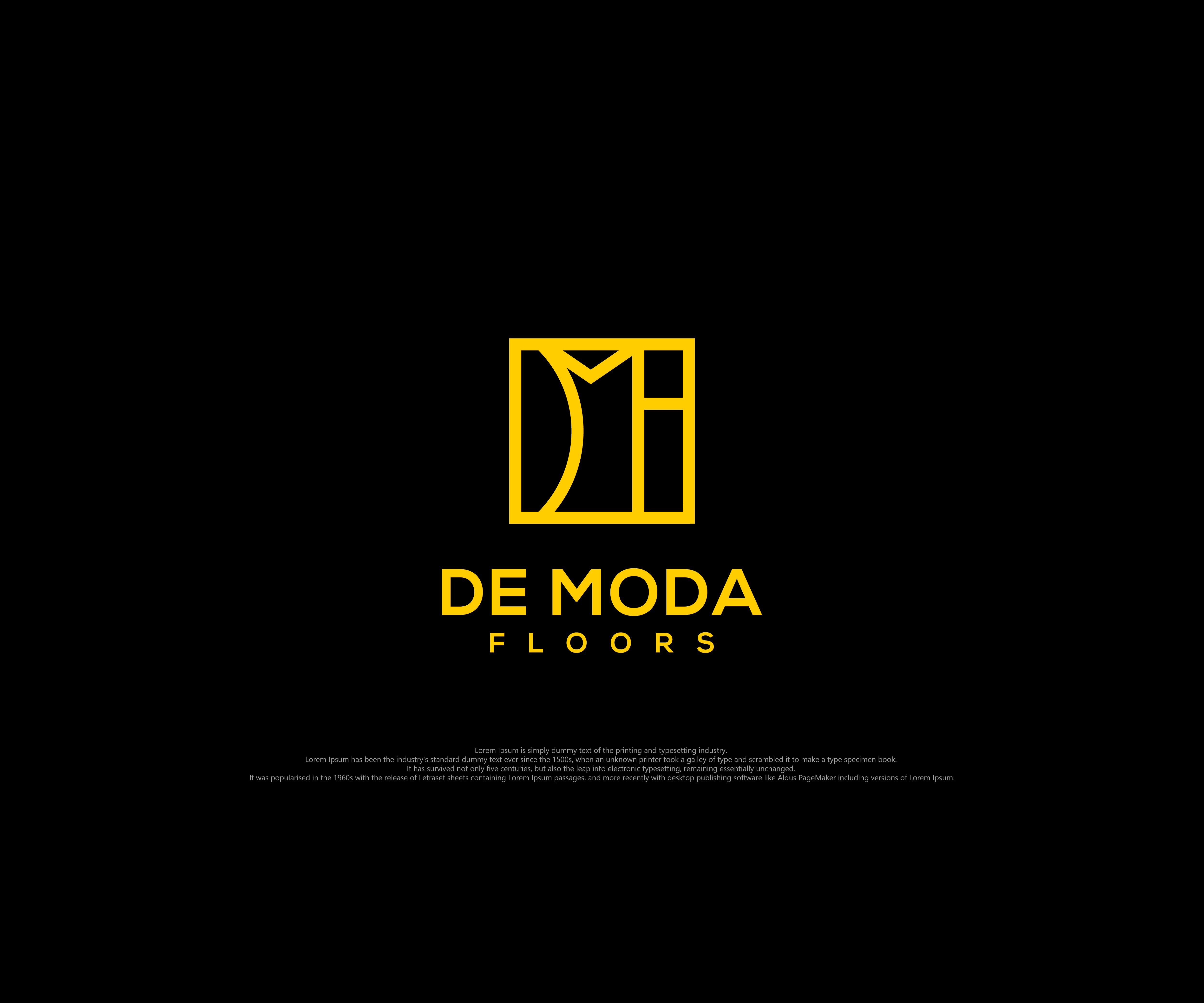 Logo-Design von Hendy April für De Moda FLoors LLC | Design #25994994