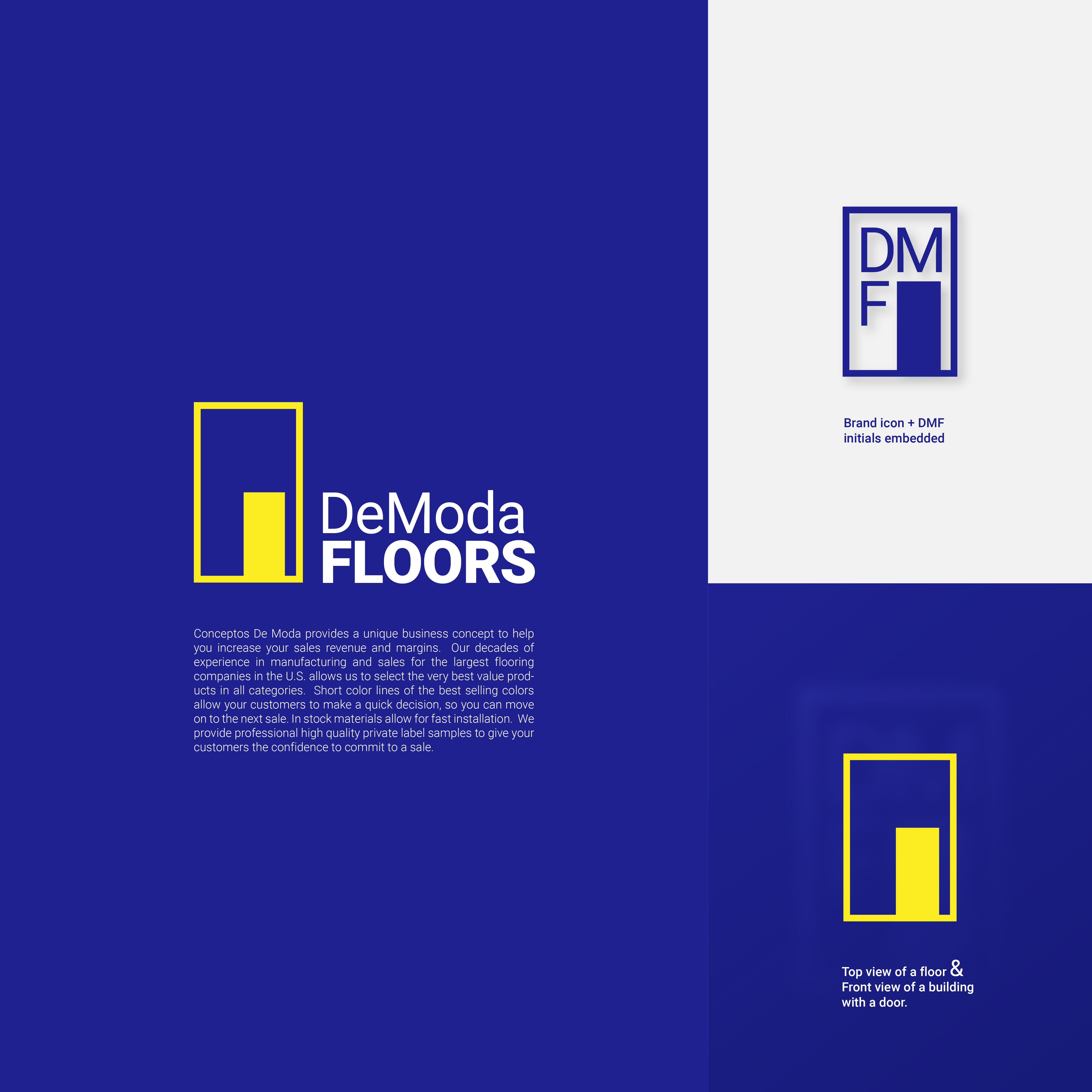 Logo Design by Myra for De Moda FLoors LLC | Design #26004386