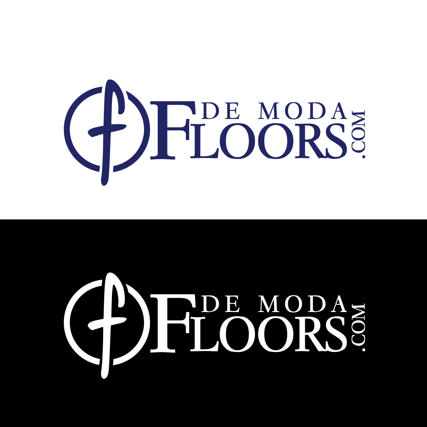 Logo Design by GODDREAMCREATION for De Moda FLoors LLC | Design #26012286