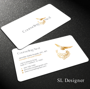 Counseling business card, clean but alluring | Diseño de Tarjeta de Presentación por SL Designer