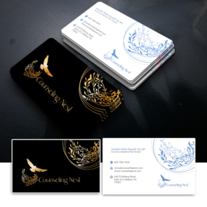 Business Card Design by Finley Johnson for Jenny Russell Counseling, PLLC | Design: #25996648