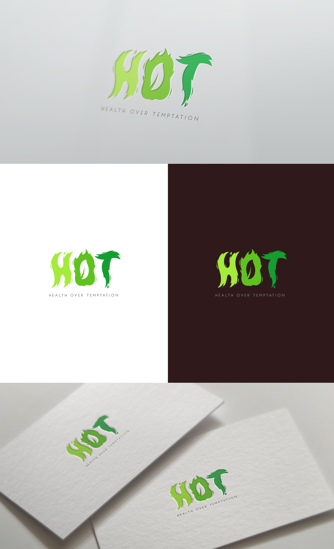 Logo Design by GLDesigns for Health Over Temptation | Design #26006187