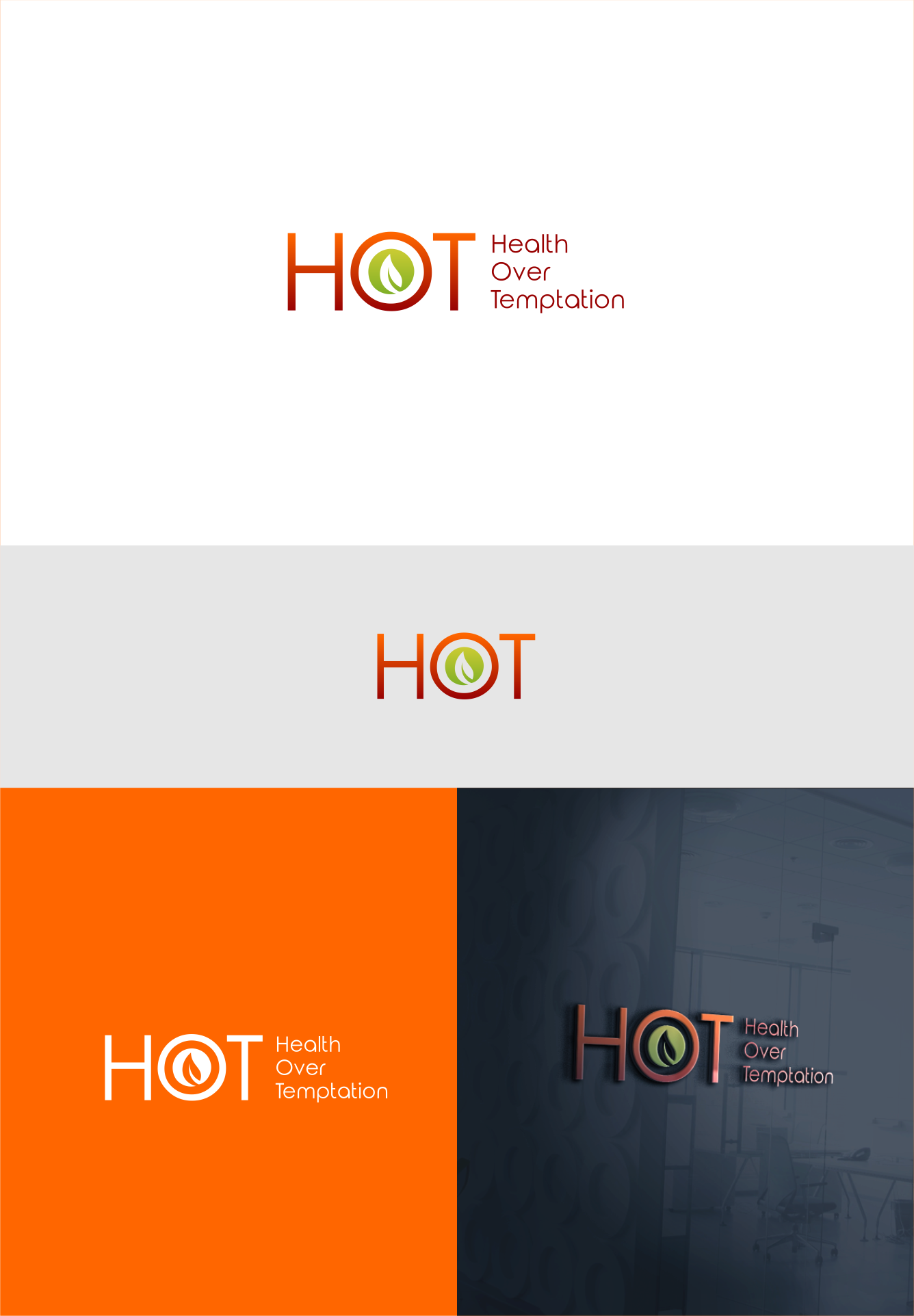 Logo Design by *mary for Health Over Temptation | Design #26009436