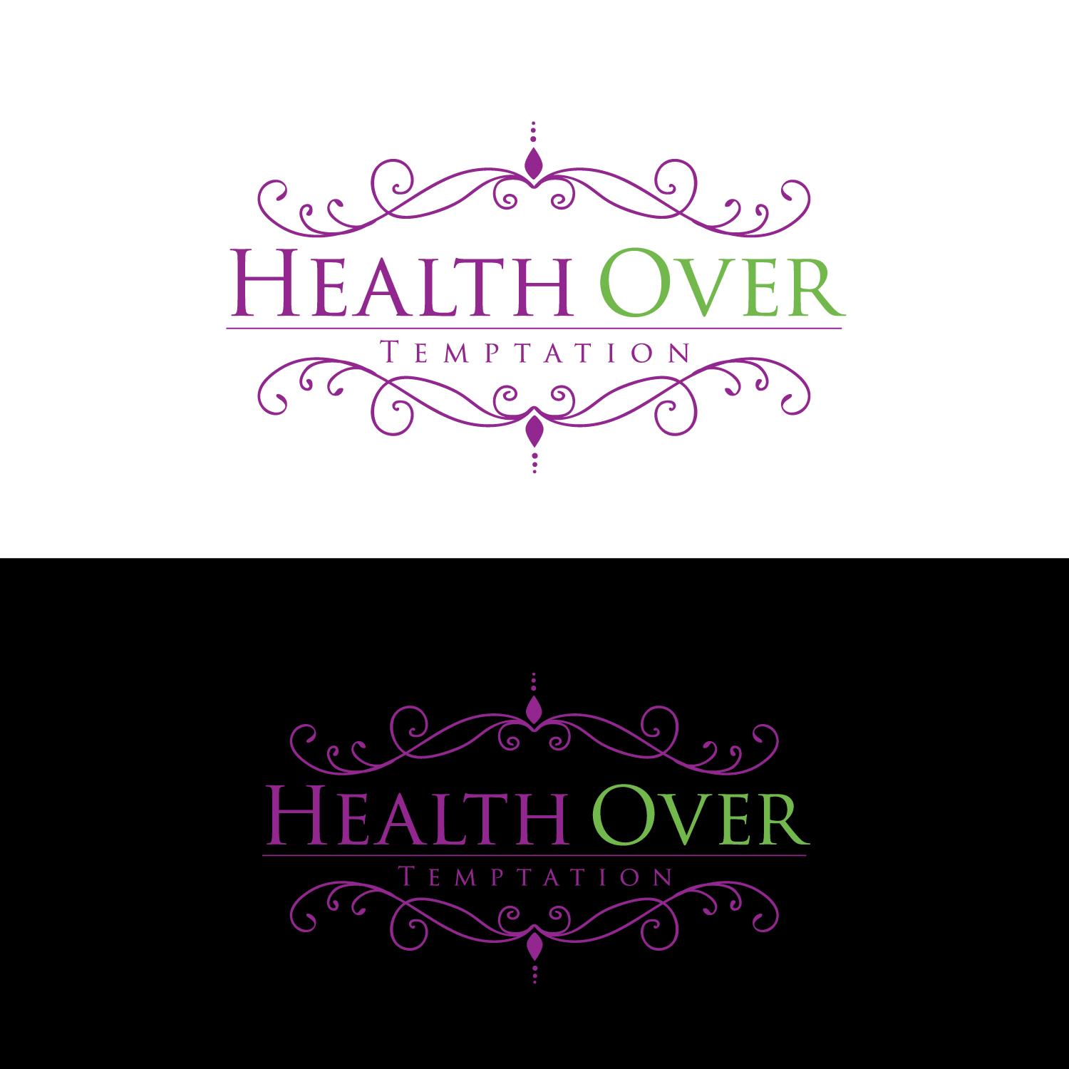 Logo Design by GODDREAMCREATION for Health Over Temptation | Design #26007563