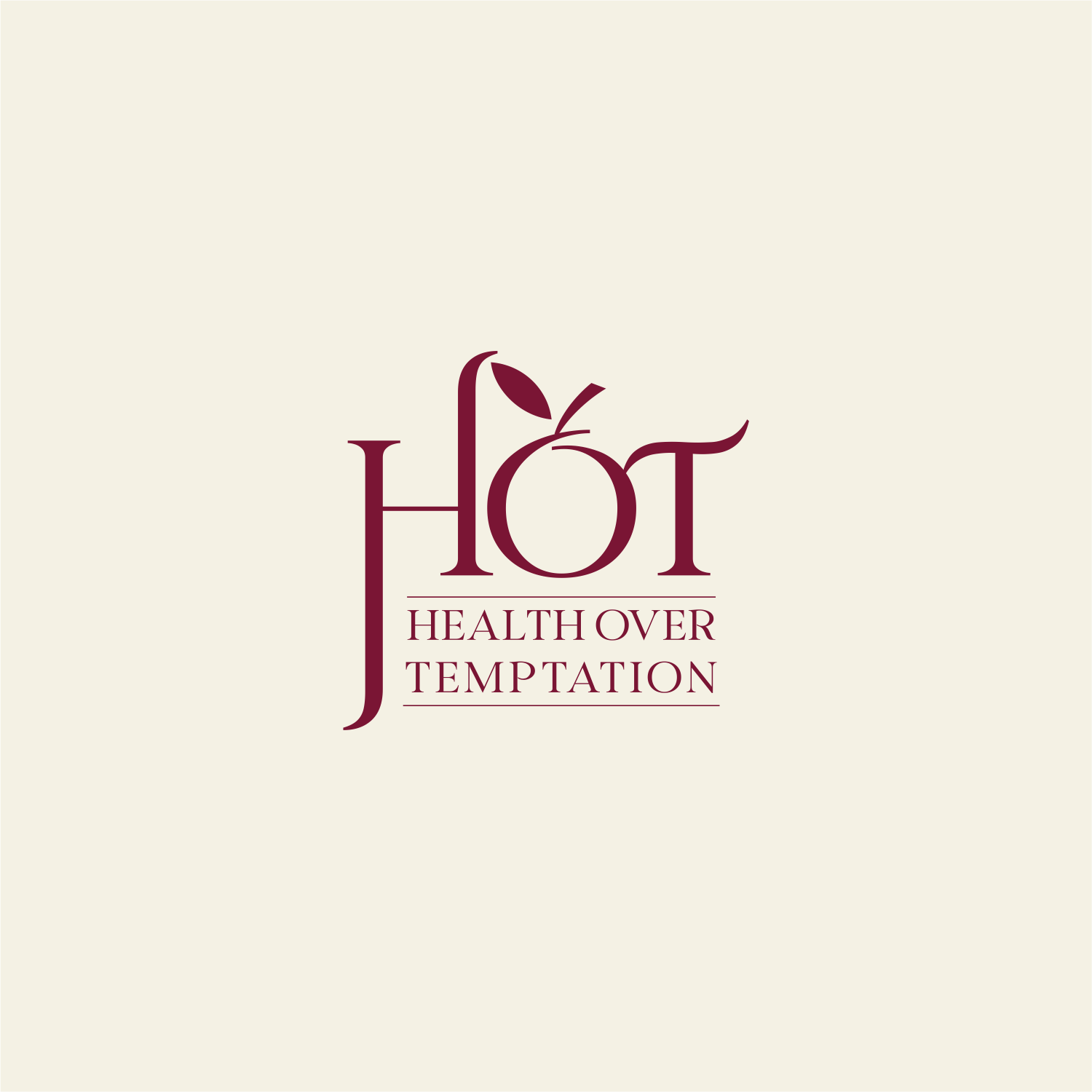 Logo Design by ThiagoB for Health Over Temptation | Design #26006378