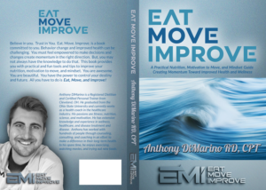 Eat. Move. Improve. Book Cover | Print-Design von Wally_F