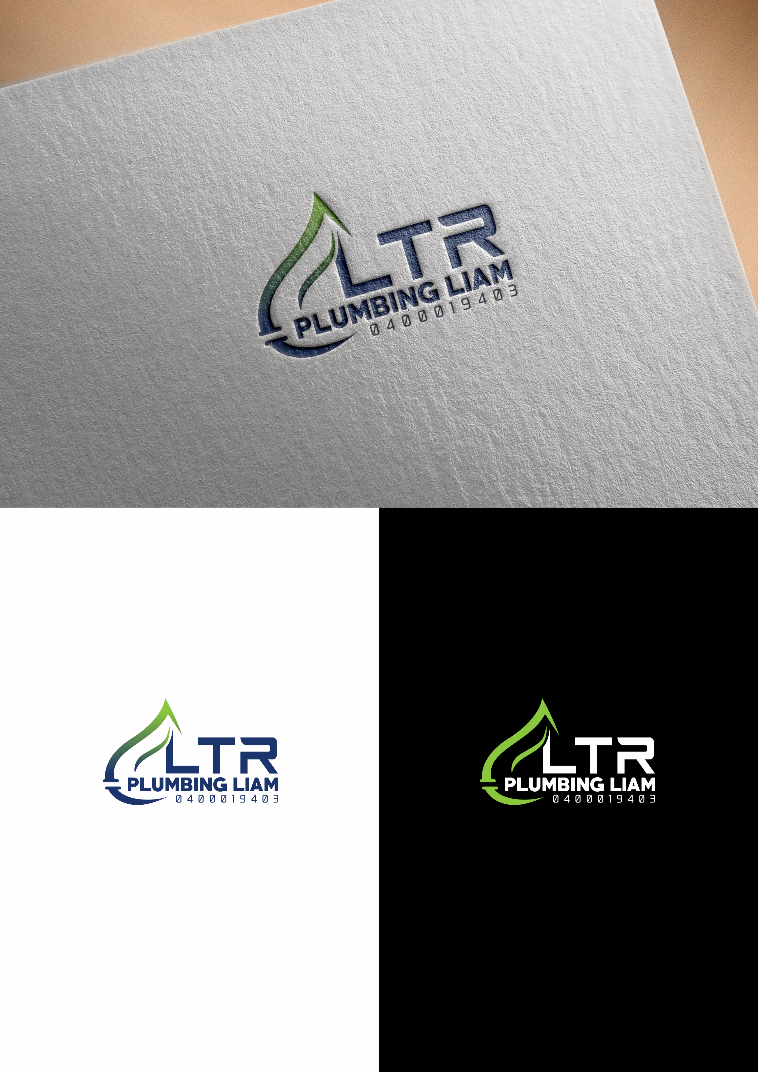 Logo Design by Dickythx16 for LTR plumbing | Design #25998618
