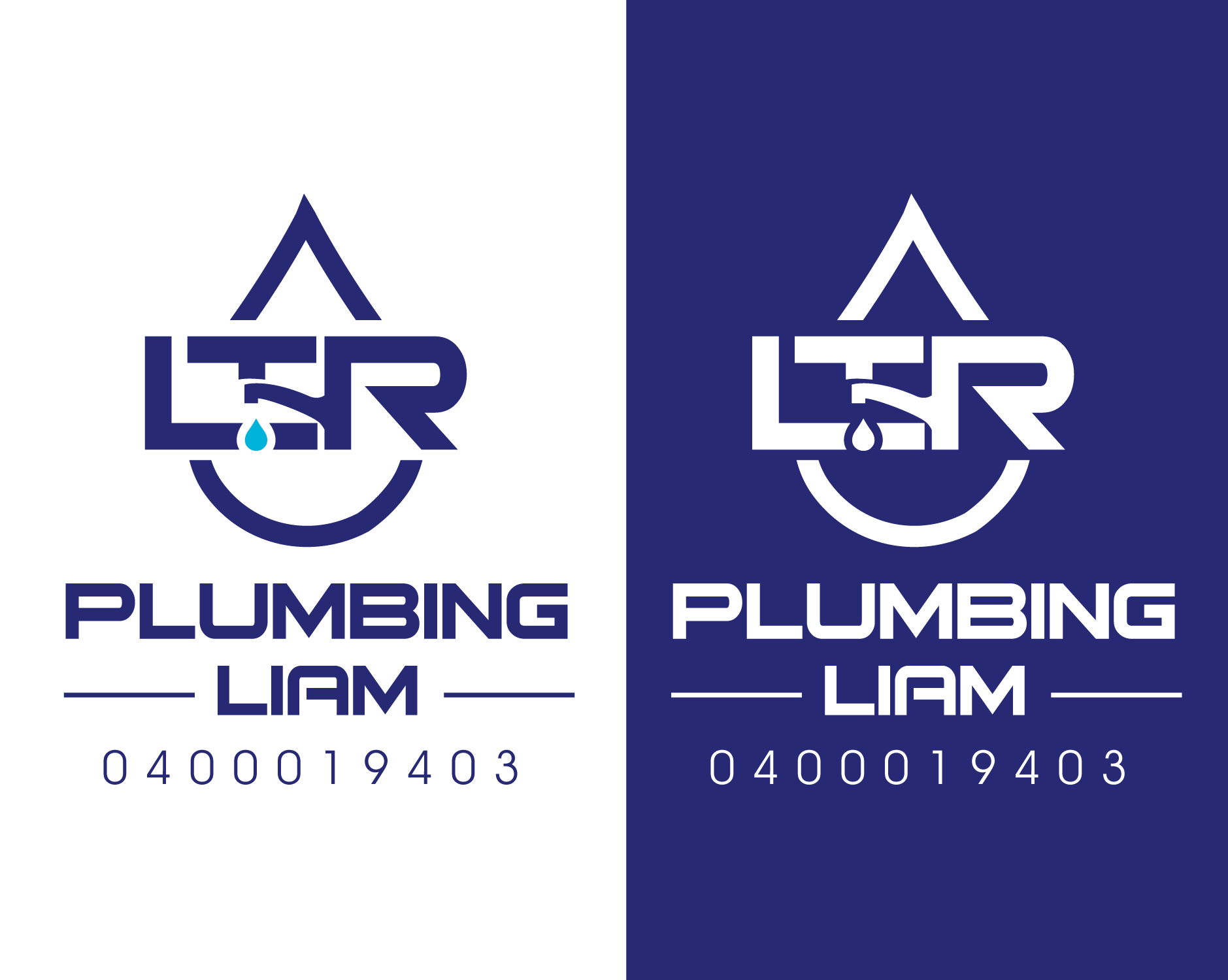 Logo Design by GODDREAMCREATION for LTR plumbing | Design #26018673