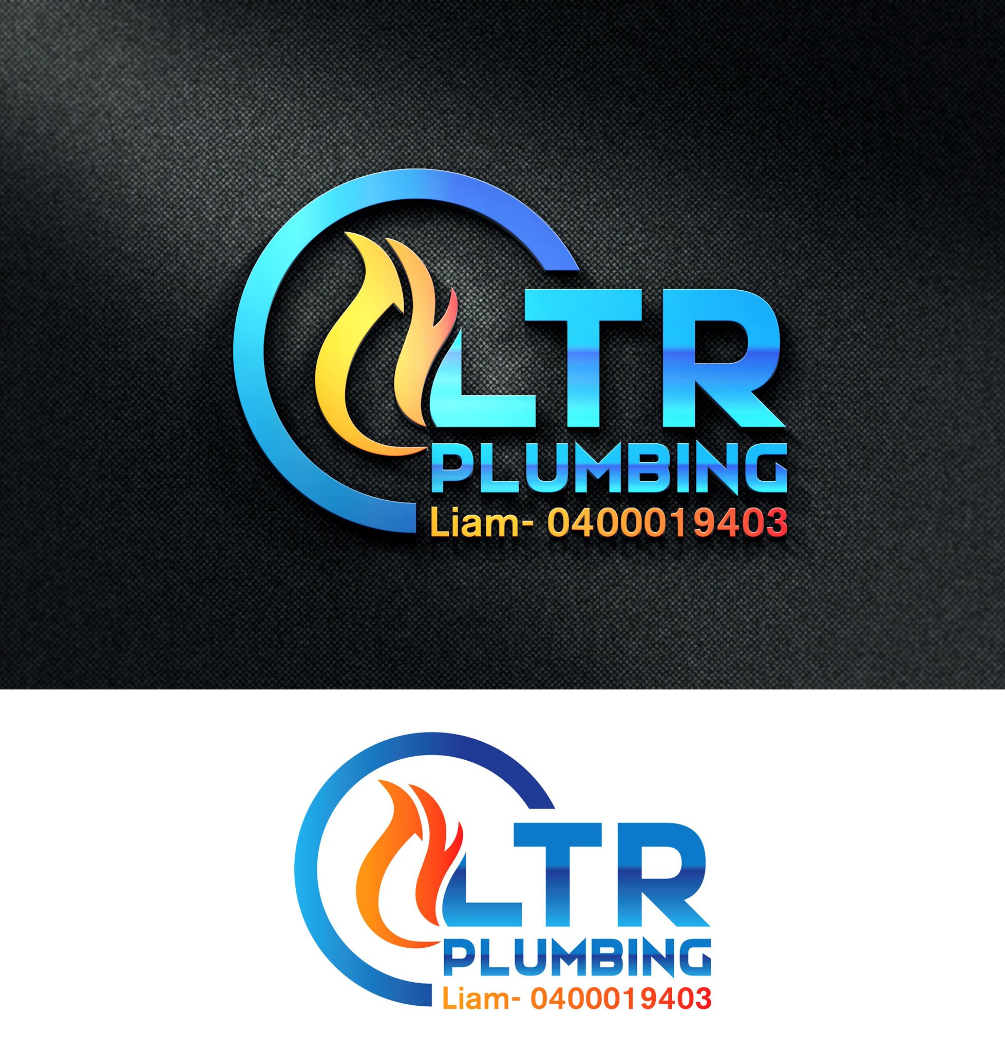 Logo Design by u2square for LTR plumbing | Design #26000335