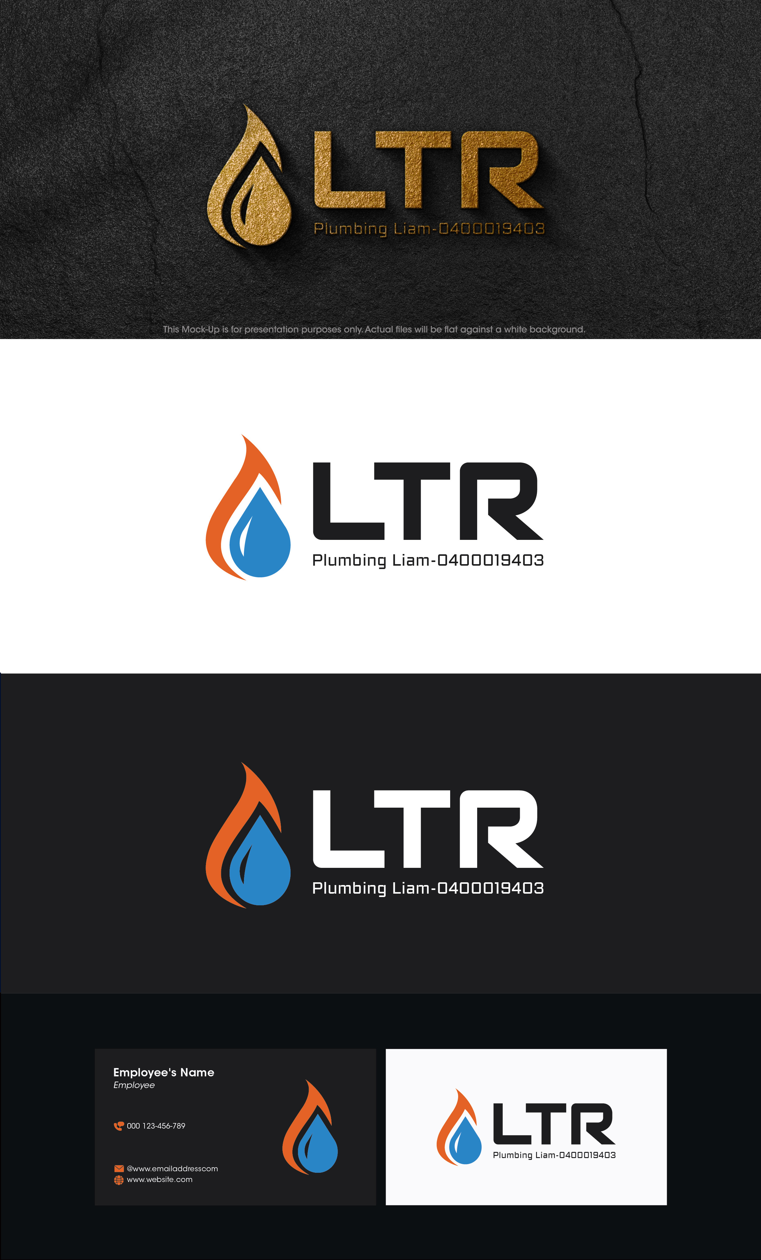 Logo Design by lnb... for LTR plumbing | Design #26001577