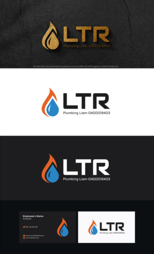 LTR Plumbing Liam- 0400019403 | Logo Design by lnb...