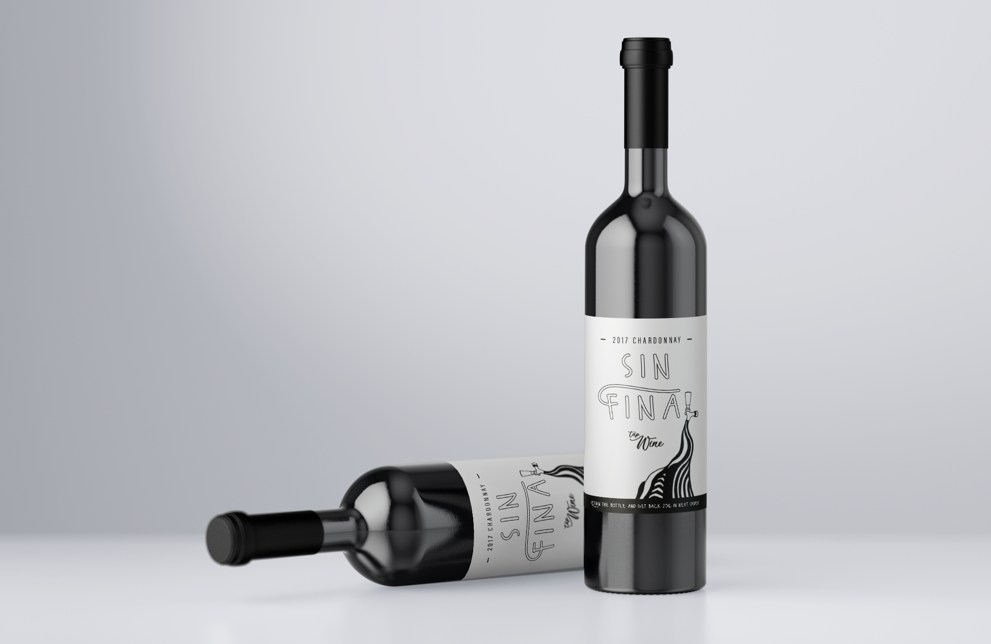 Label Design by Ileana Blanco for Tap Art Bottling Project | Design #26001889