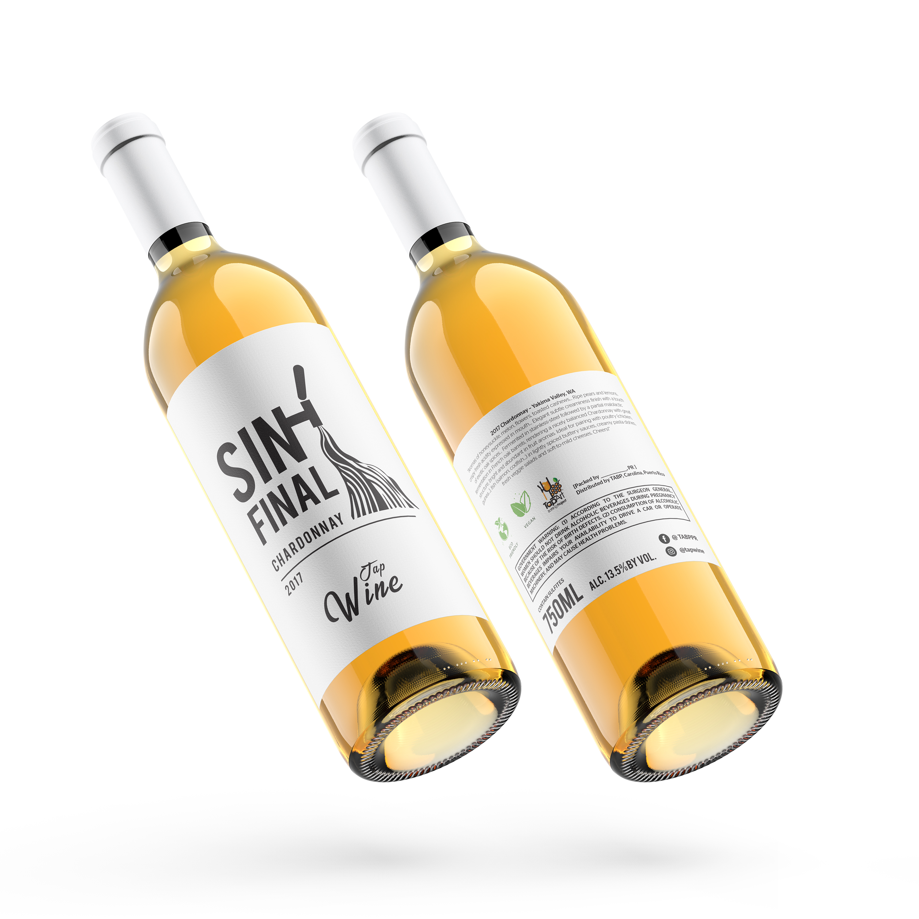 Label Design by Shark1 for Tap Art Bottling Project | Design #26021453