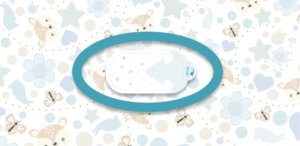 Would need to a simple sticker for baby wipe. (Layout provided) | Sticker Design by alex989