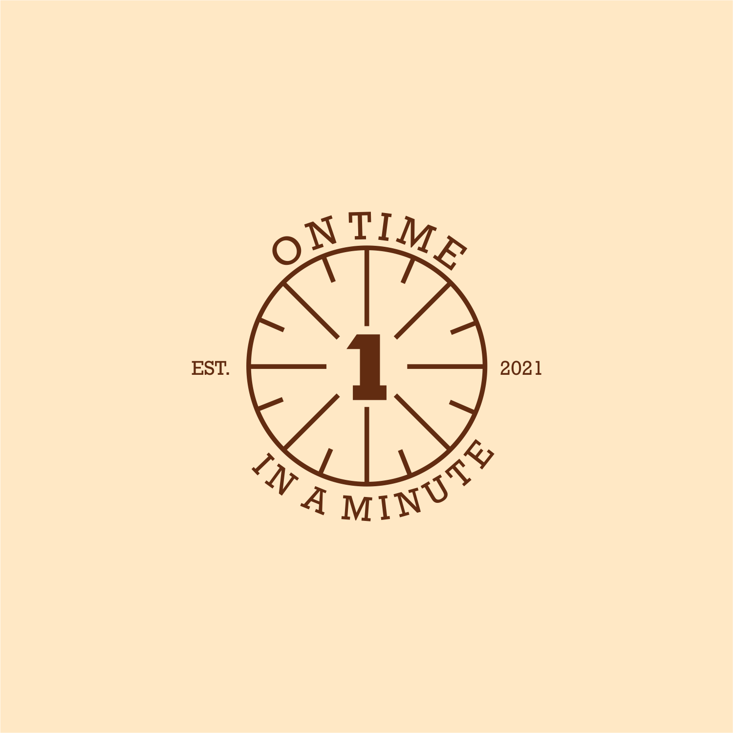 Logo Design by ThiagoB for On Time in a Minute SL | Design #26004856