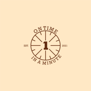 On time in a minute | Logo Design by ThiagoB