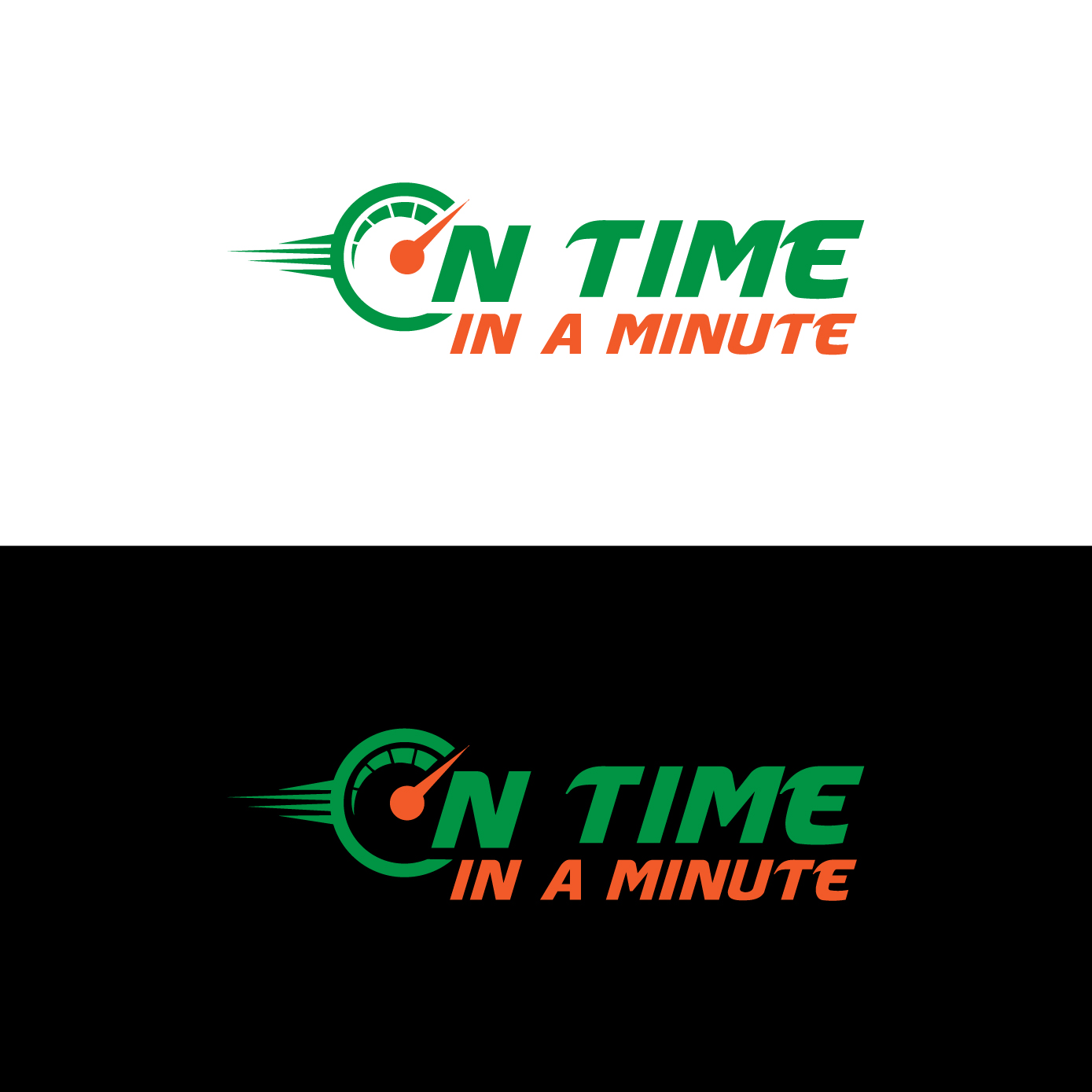 Logo Design by Radsky17 for On Time in a Minute SL | Design #26006847