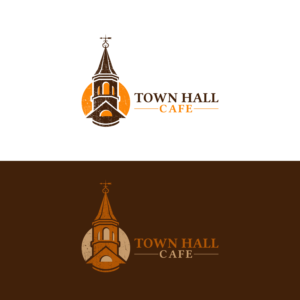 TownHall Cafe | Logo Design by ArtisticQuest