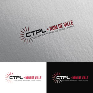 Controle Technique Poids Lourds + nom de ville | Logo Design by Rii