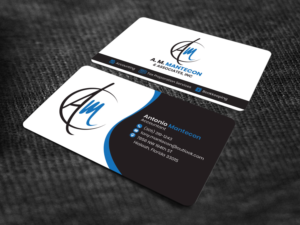 A. M. Mantecon & Associates, Inc | Business Card Design by Sandaruwan