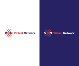 Virtual Networx | Logo Design by uitaki