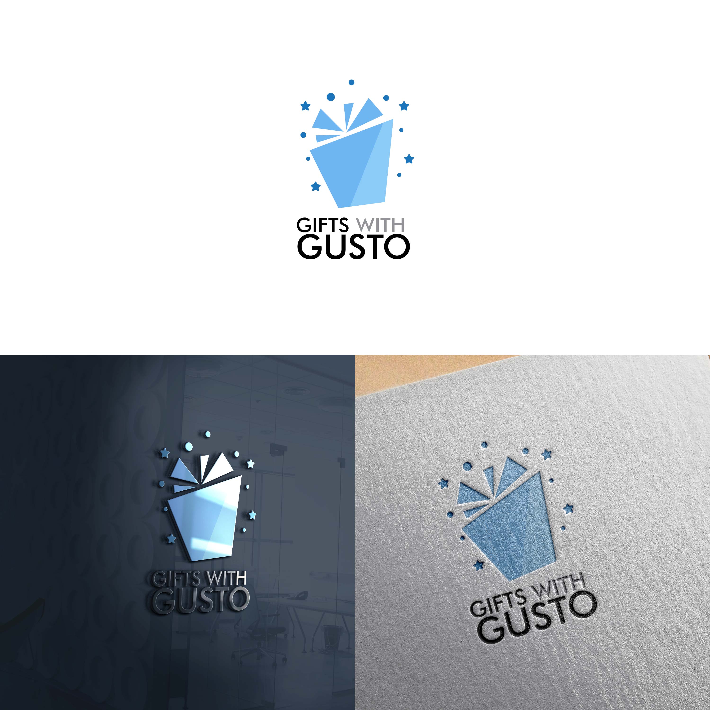 Logo Design by GayanDesign for Gifts with Gusto | Design #26021806
