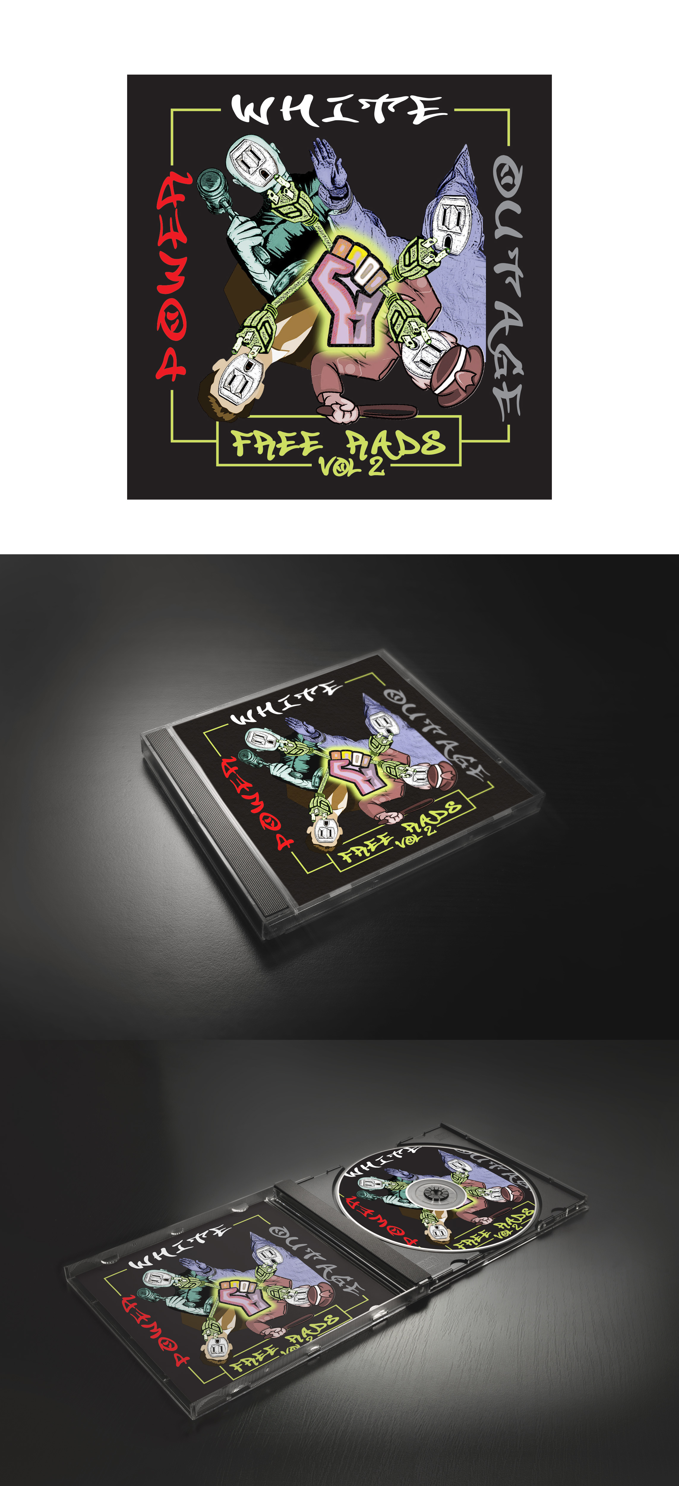 CD Cover Design by Creative D2024 for Free Rads LLC | Design #26022029
