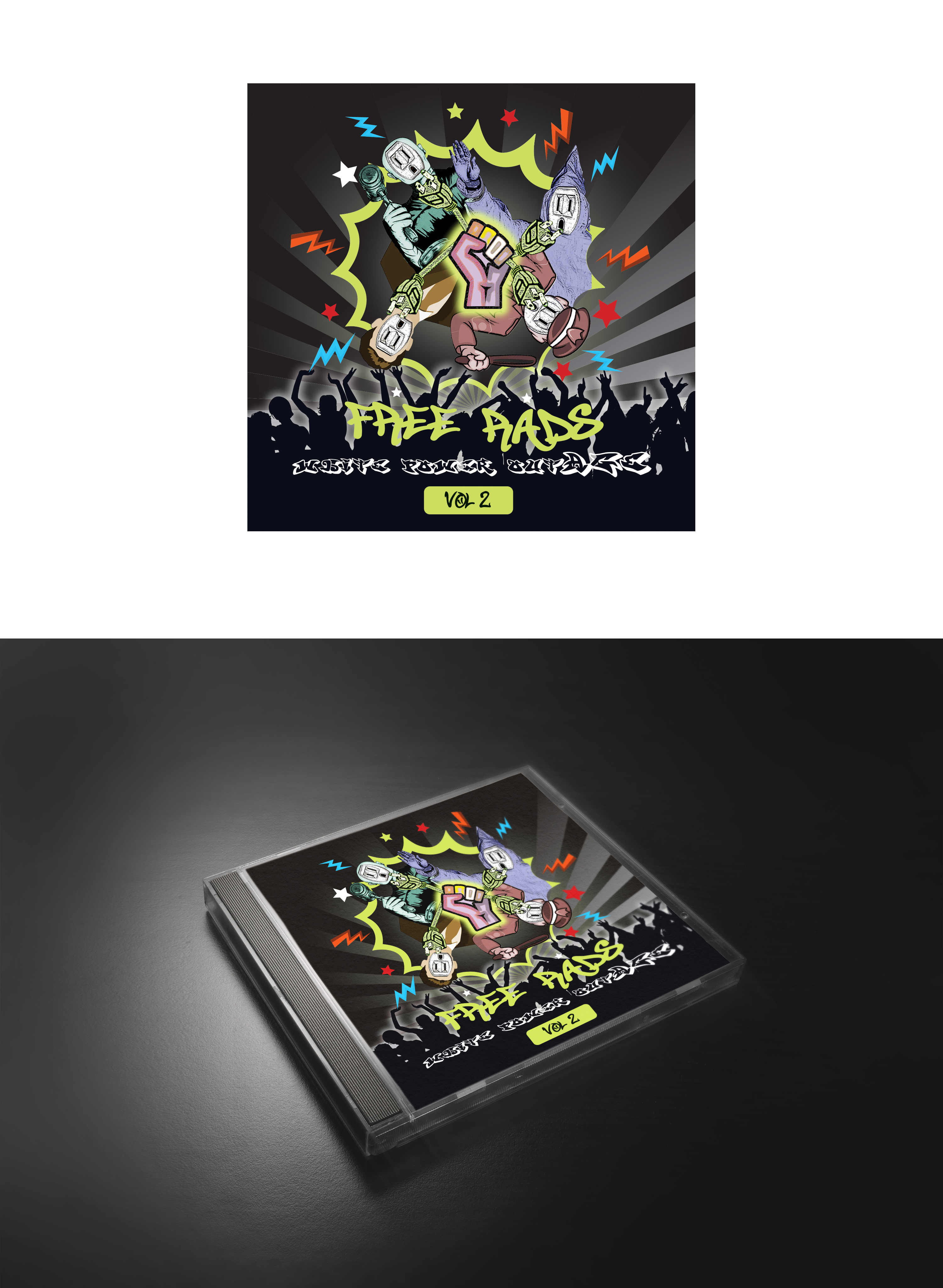 CD Cover Design by Creative D2024 for Free Rads LLC | Design #26029817