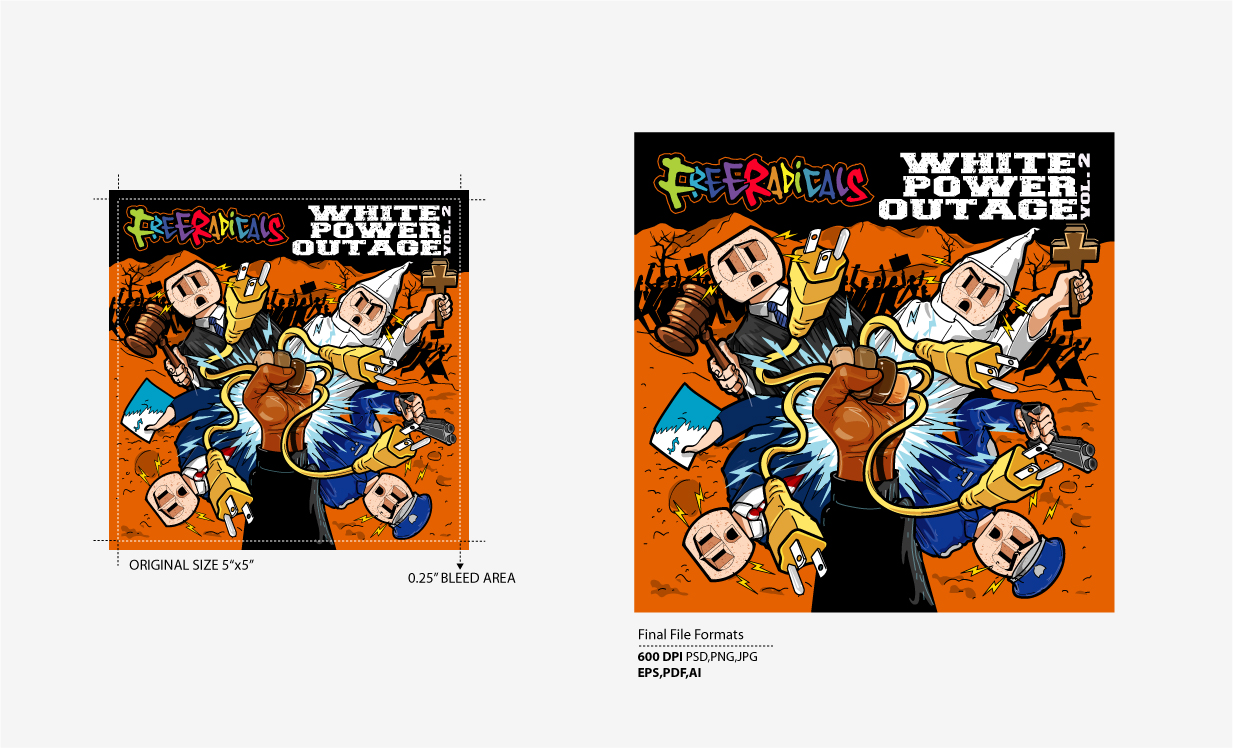 CD Cover Design by ally designs for Free Rads LLC | Design #26024301