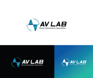 AV LAB  ( home automation specialists ) | Logo Design by FourtuneDesign