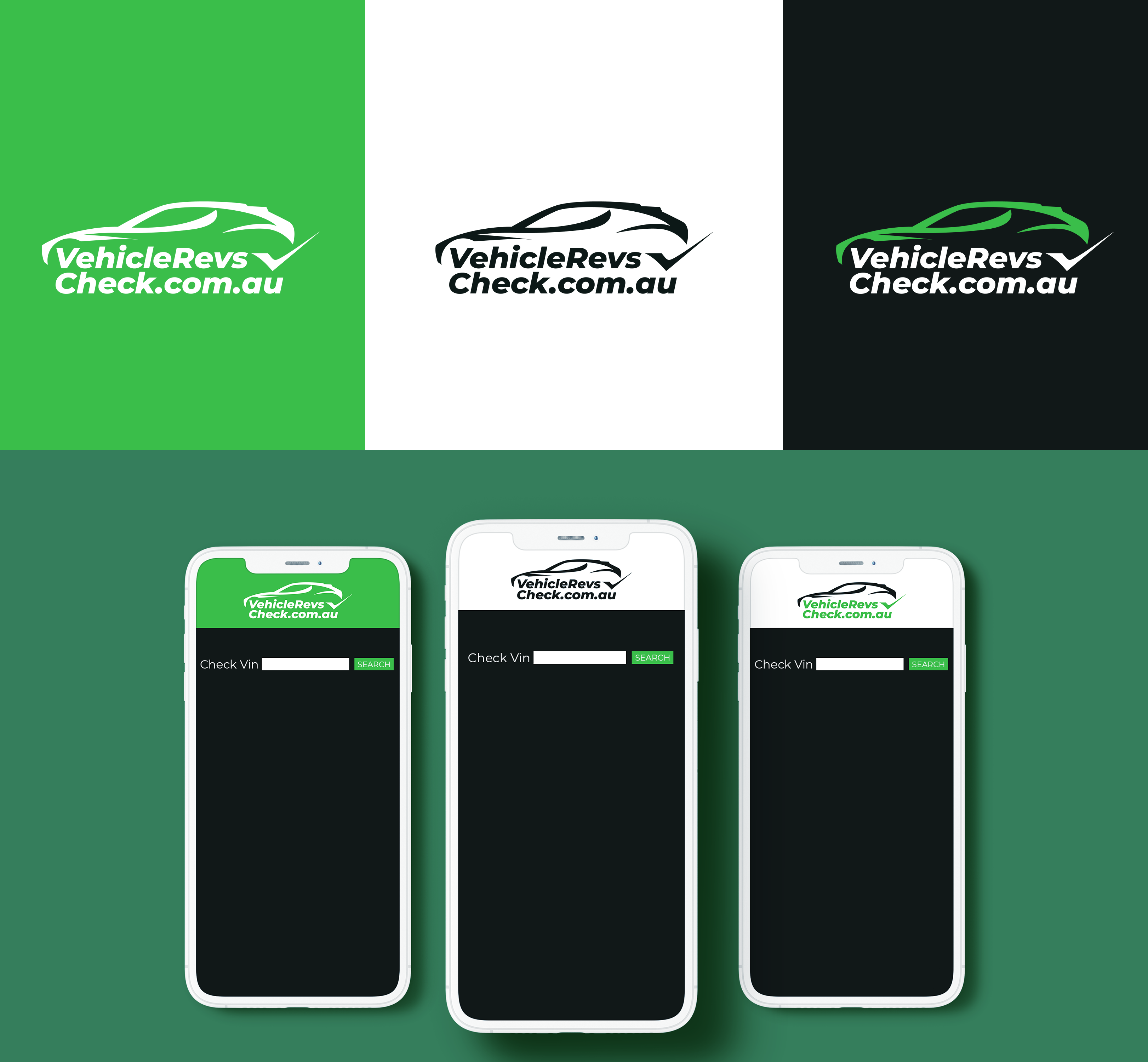 Logo Design by MythX for Vehicle Revs Check | Design: #26008183