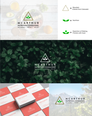 Logo Design by PineSlice for McArthur Nutrition Consulting LLC | Design: #26014383