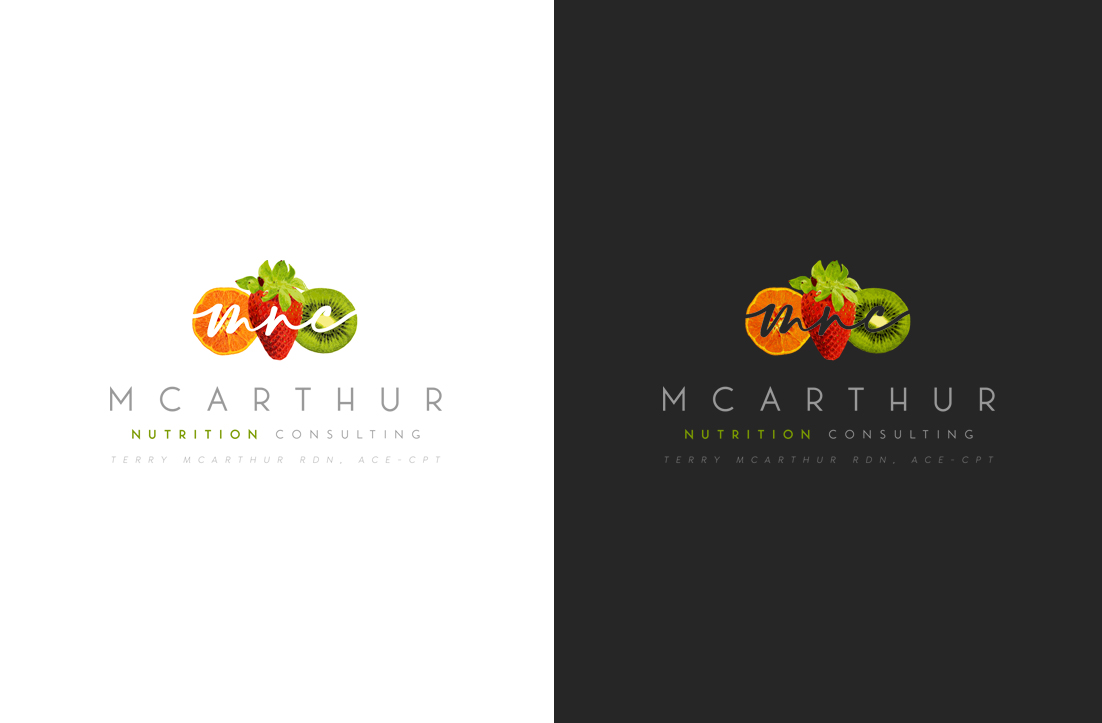 Logo Design by GLDesigns for McArthur Nutrition Consulting LLC | Design #26014058