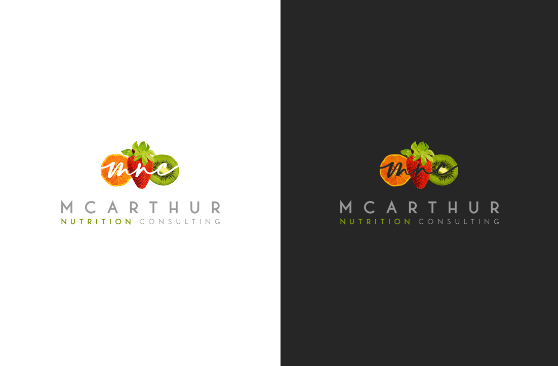 Logo Design by GLDesigns for McArthur Nutrition Consulting LLC | Design #26017507
