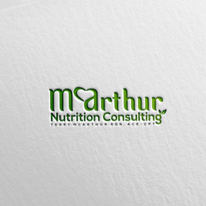 Logo Design by SteffySummer for McArthur Nutrition Consulting LLC | Design: #26010289